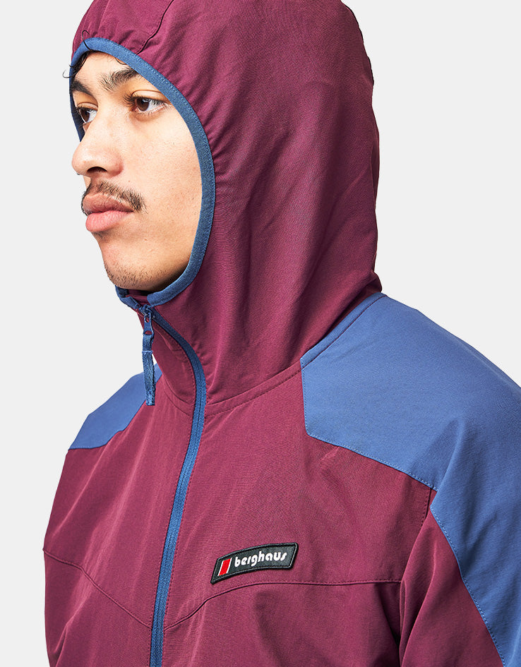 Berghaus Kara-Su Windbreaker - Myocyte/Hale Navy