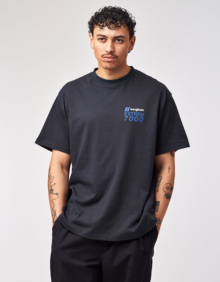 Berghaus Kara-Su Badge T-Shirt - Jet Black