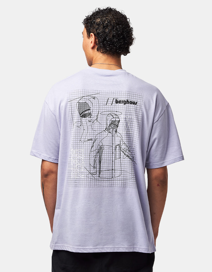 Berghaus Kara-Su Sketch T-Shirt - Aster