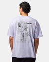 Berghaus Kara-Su Sketch T-Shirt - Aster