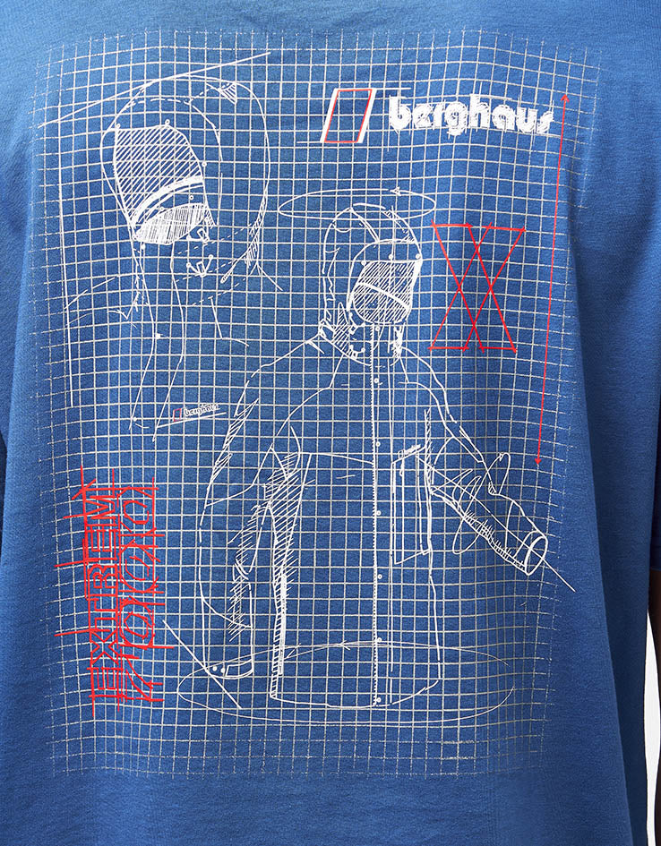 Berghaus Kara-Su Sketch T-Shirt - Limoges
