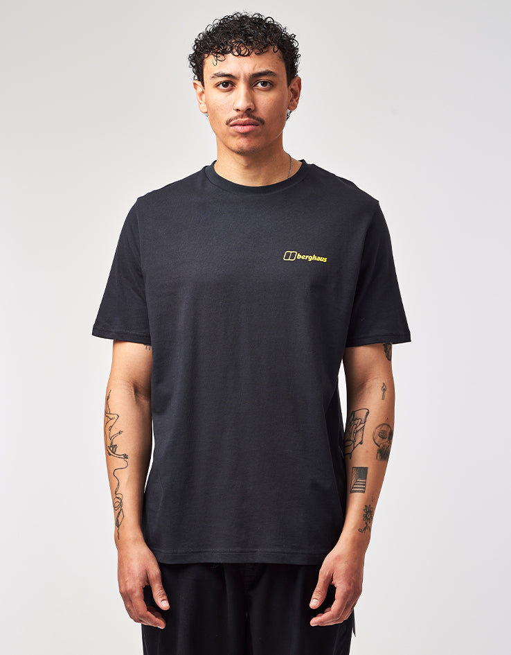 Berghaus Staticscape T-Shirt - Jet Black