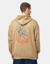 Brixton Marley Pullover Hoodie - British Khaki
