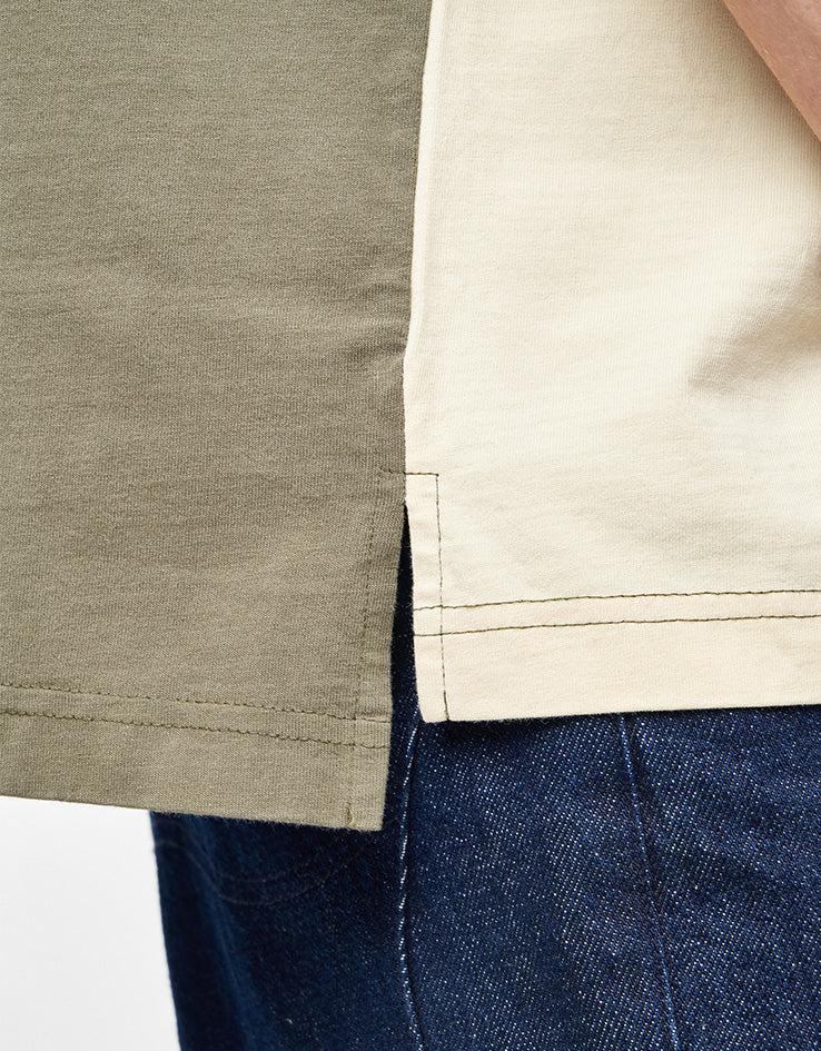Brixton Deco Relaxed S/S Polo - Tonal Colour Block