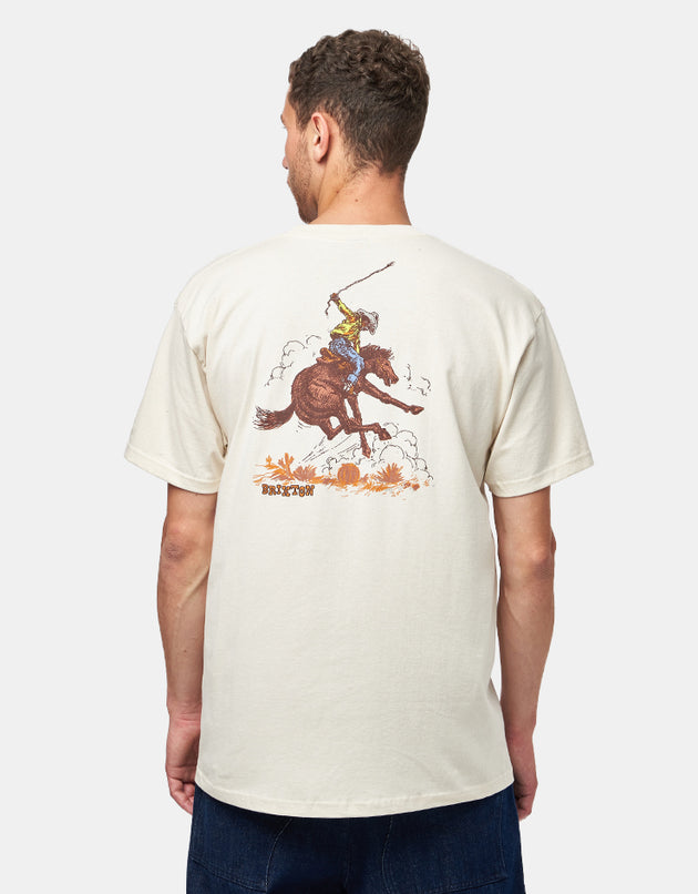 Brixton Stirrup T-Shirt - Cream