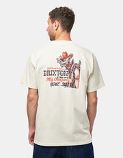 Brixton Kinsey T-Shirt - Cream