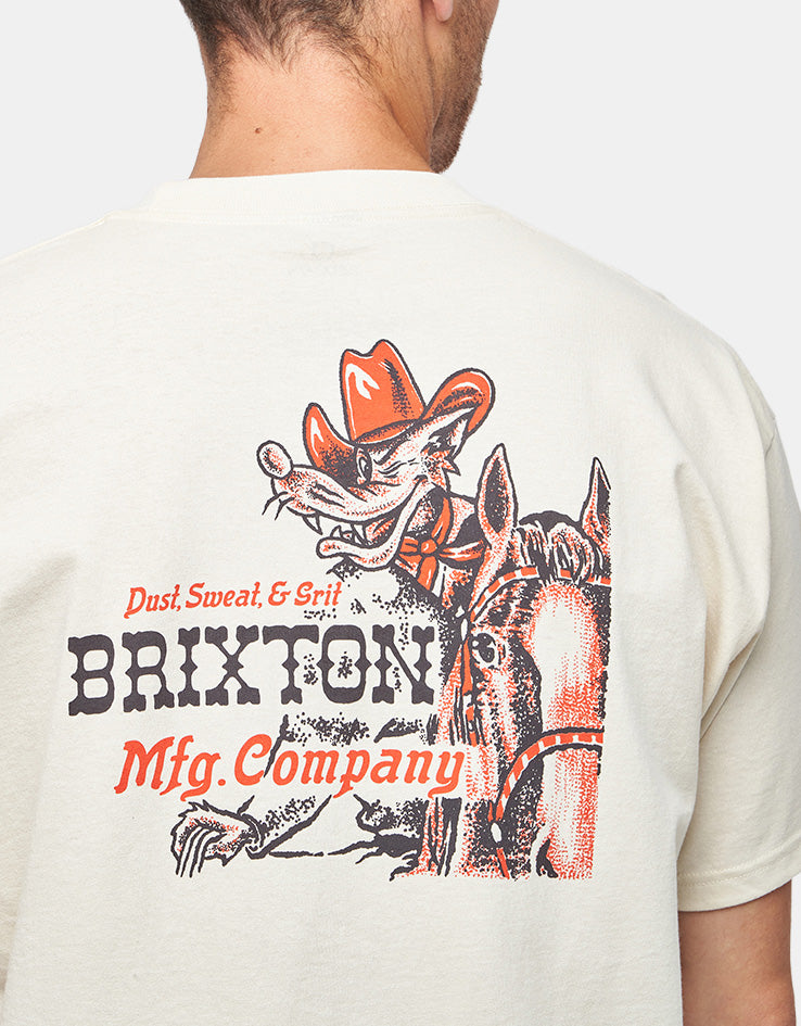 Brixton Kinsey T-Shirt - Cream