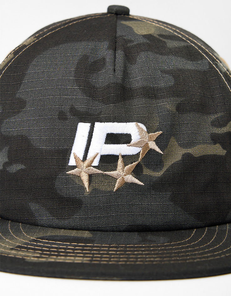 ICHPIG Capital Snapback Cap - Black Camo