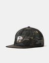 ICHPIG Capital Snapback Cap - Black Camo