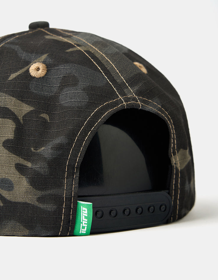 ICHPIG Capital Snapback Cap - Black Camo