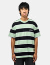 Dickies Embroidery Stripe T-Shirt - Jadeite