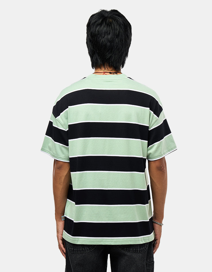 Dickies Embroidery Stripe T-Shirt - Jadeite