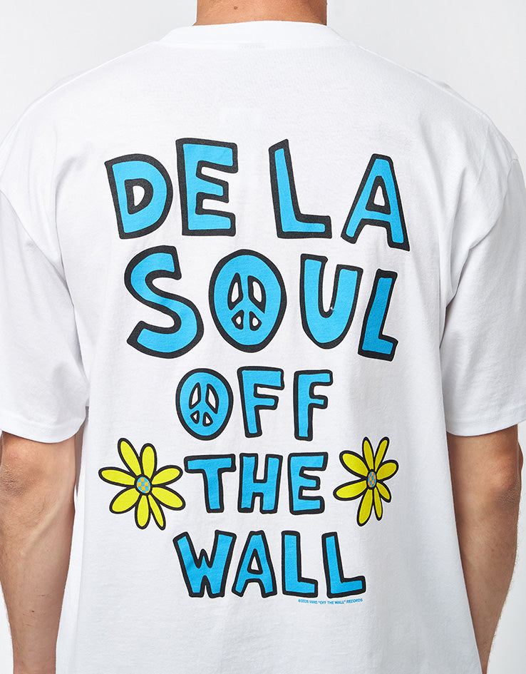Vans Off The Wall Records x  De La Soul D.A.I.S.Y T-Shirt - White