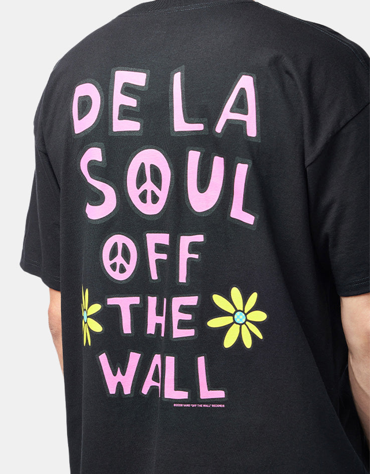 Vans Off The Wall Records x  De La Soul D.A.I.S.Y T-Shirt - Black