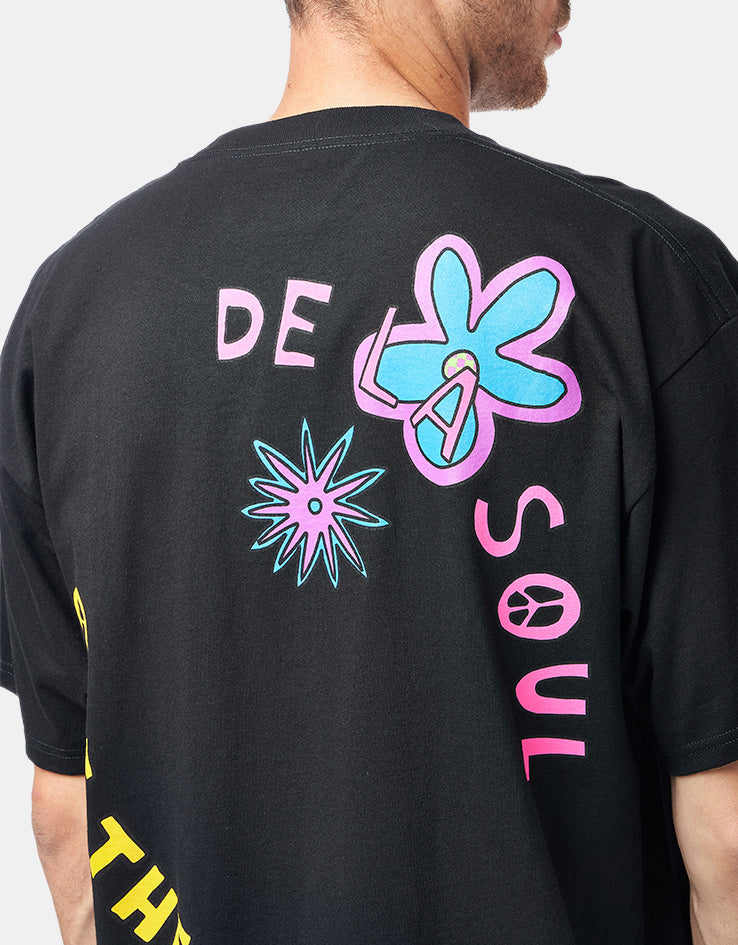 Vans Off The Wall Records x  De La Soul 3 Feet High and Rising T-Shirt - Black