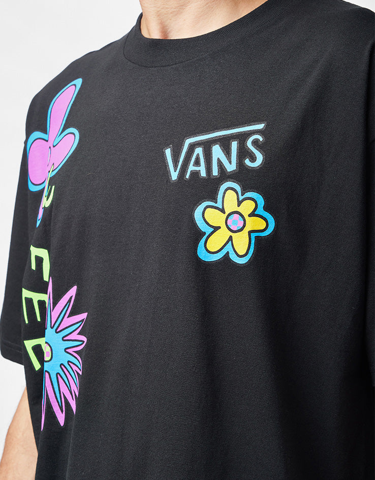 Vans Off The Wall Records x  De La Soul 3 Feet High and Rising T-Shirt - Black