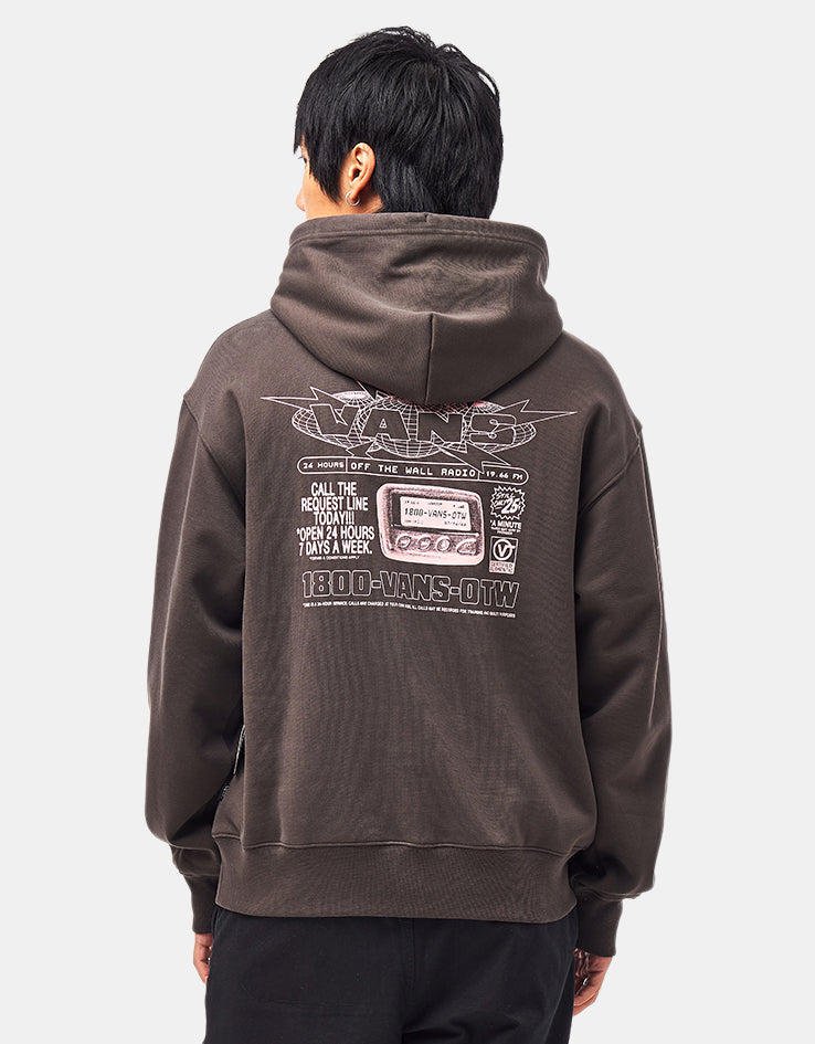 Vans Hotline Radio Pullover Hoodie - Faded Black