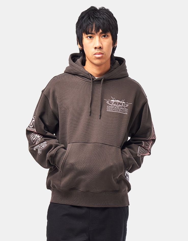 Vans Hotline Radio Pullover Hoodie - Faded Black