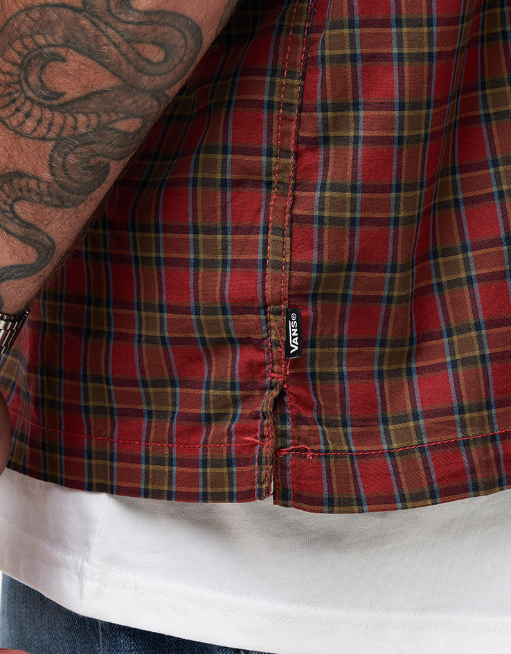 Vans Larkspur Timber S/S Shirt - Poppy Ember