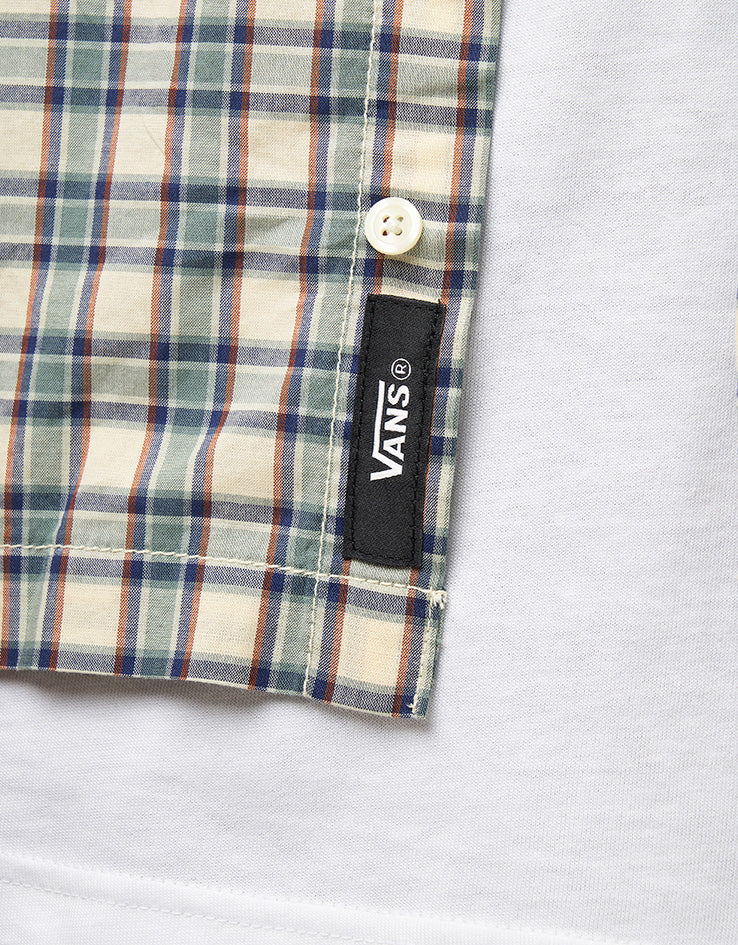 Vans Larkspur Timber S/S Shirt - Almond Crisp