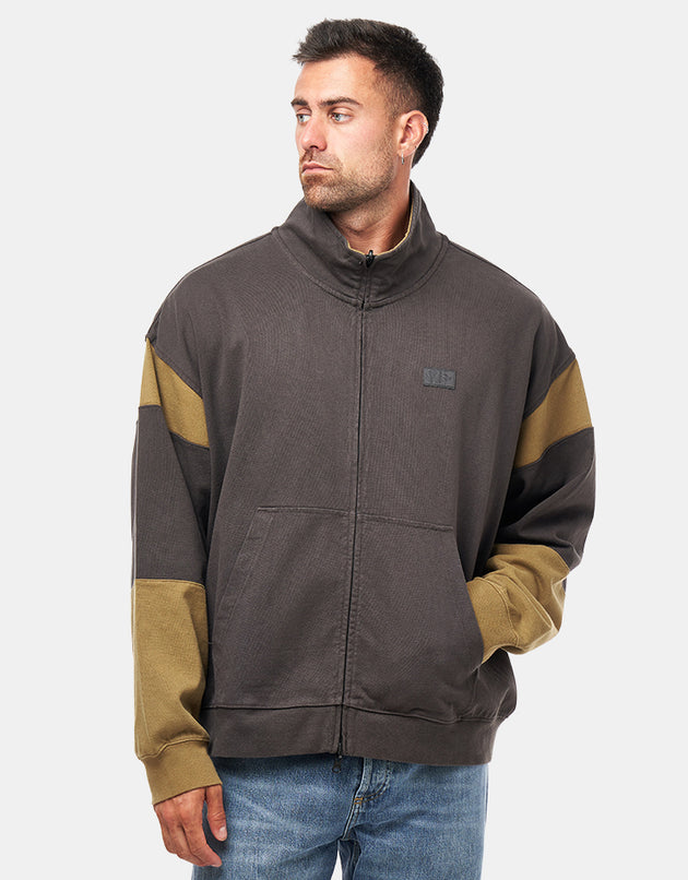 Vans Retro Sport Mock Neck Full Zip - Faded Black
