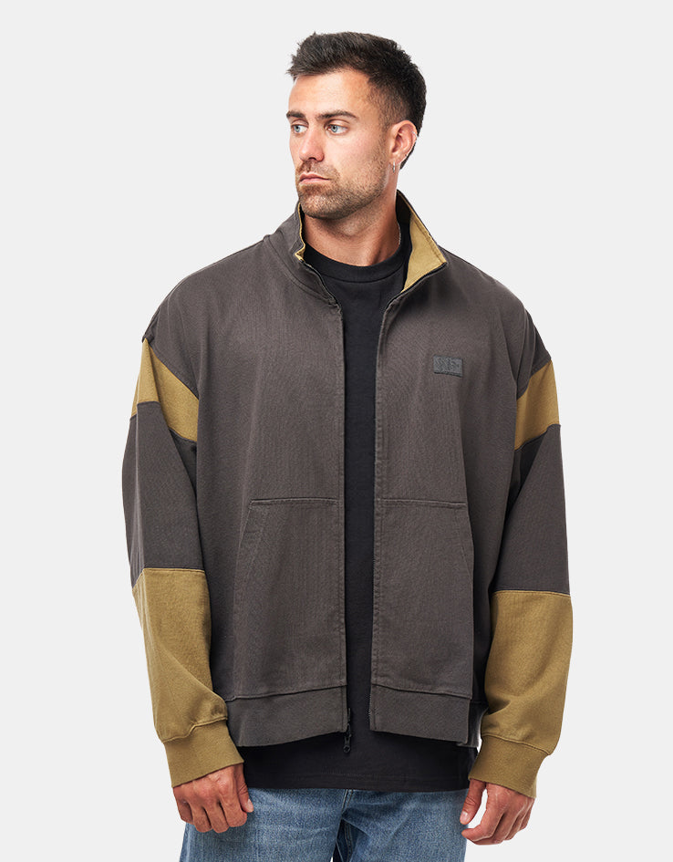 Vans Retro Sport Mock Neck Full Zip - Faded Black