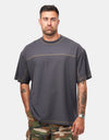 Vans Contrast Stitch Loose Fit T-Shirt - Charcoal Grey