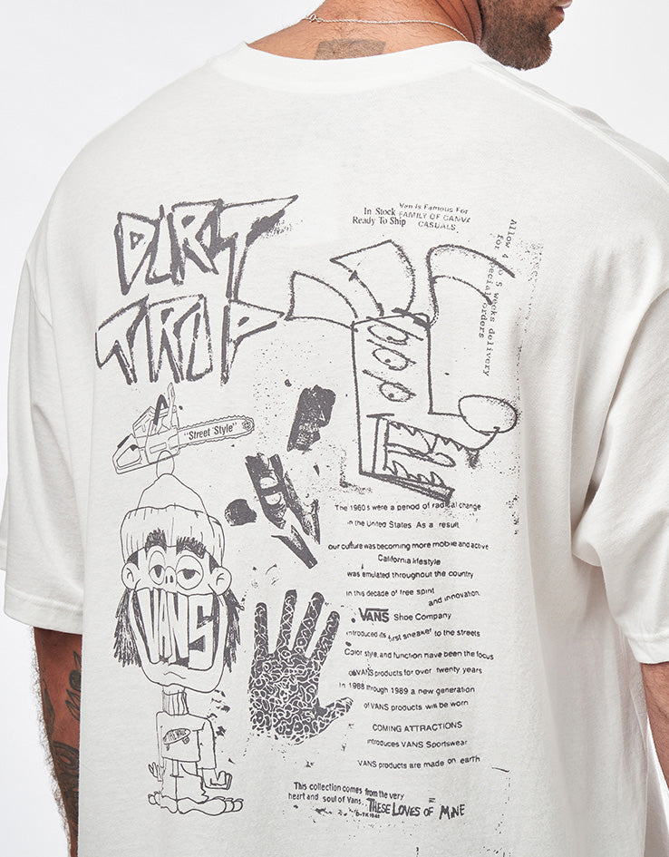 Vans Dirt Trip T-Shirt - White