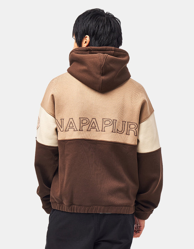 Napapijri Bloom Full Zip Hoodie - Demitasse
