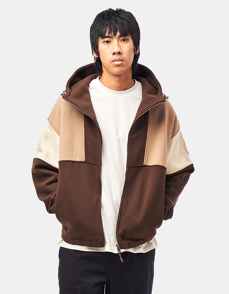 Napapijri Bloom Full Zip Hoodie - Demitasse