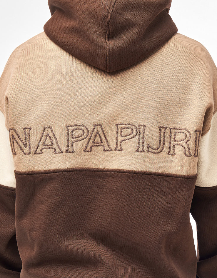 Napapijri Bloom Full Zip Hoodie - Demitasse