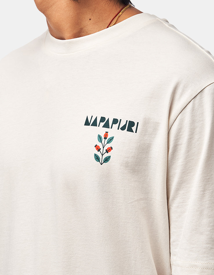 Napapijri Whol T-Shirt - White Whisper
