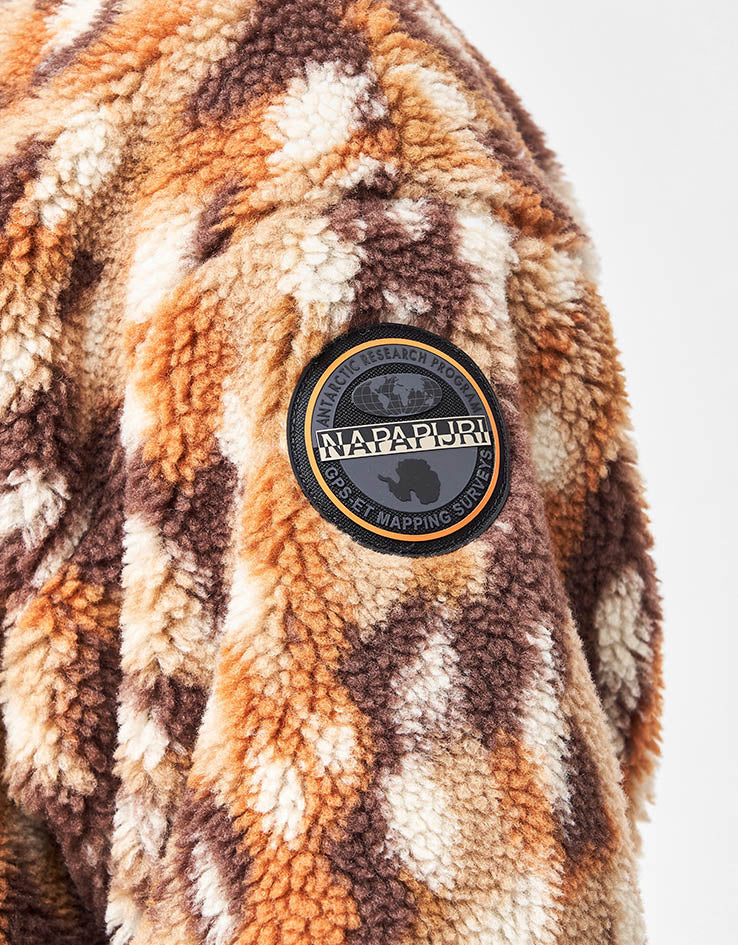 Napapijri Full Zip AOP Fleece - Bamby