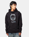 Spitfire x April Chrome Bighead Pullover Hoodie - Black