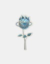 Spitfire x April Bighead Rose Medium Sticker - Blue