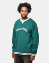 Parlez Ringer Sweatshirt - Deep Green