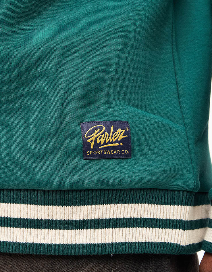 Parlez Ringer Sweatshirt - Deep Green