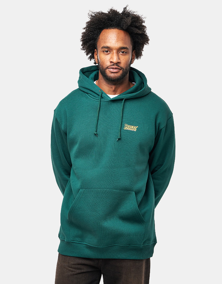 Parlez Verkin Pullover Hoodie - Deep Green