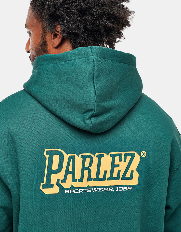 Parlez Verkin Pullover Hoodie - Deep Green