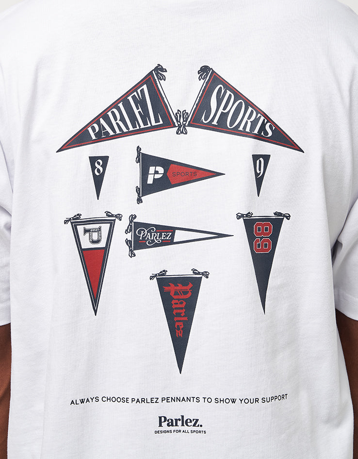 Parlez Pennant T-Shirt - White
