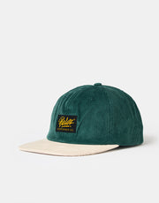 Parlez Chester 6 Panel Cap - Deep Green