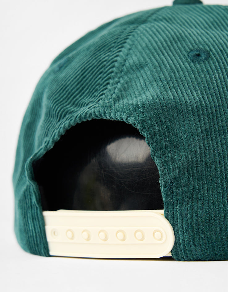 Parlez Chester 6 Panel Cap - Deep Green