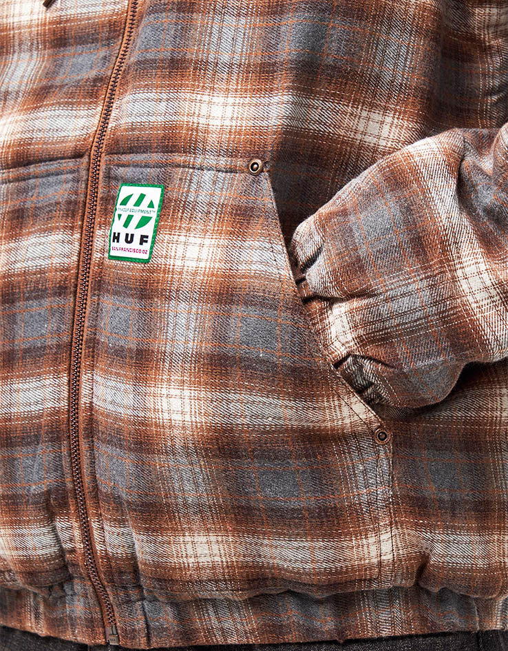 HUF Durango Work Jacket - Dark Brown