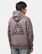 HUF Triple Triangle Pullover Hoodie - Dark Earth/Black