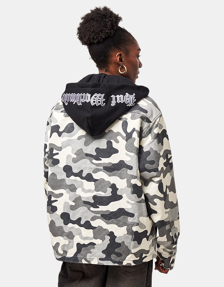 HUF Olympia Camo Hooded Overshirt - Camo