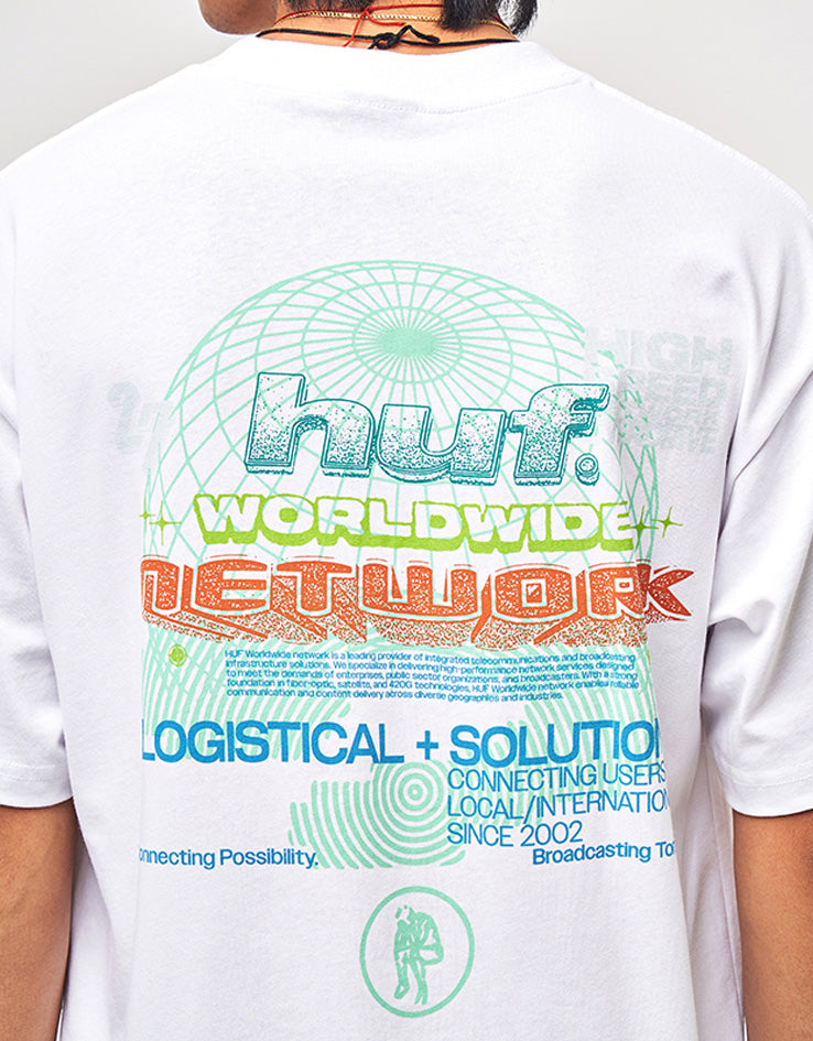 HUF Worldwide Network T-Shirt - White