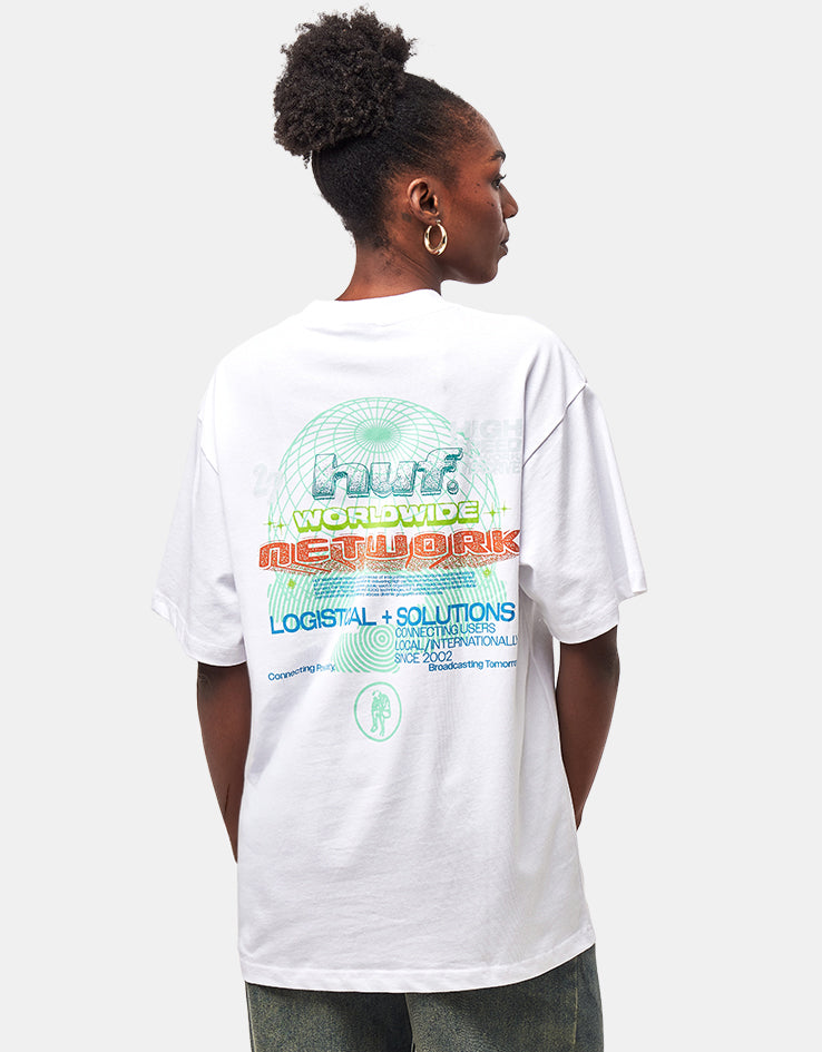 HUF Worldwide Network T-Shirt - White
