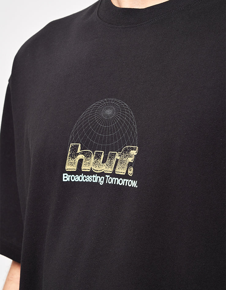 HUF Worldwide Network T-Shirt - Black
