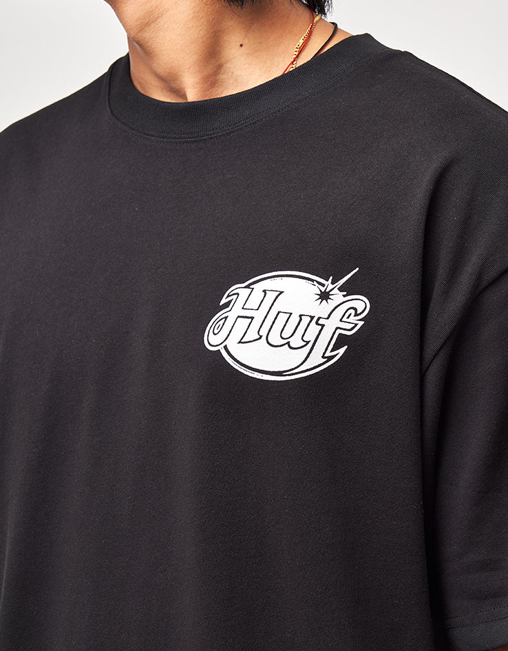 HUF Cosmic T-Shirt - Black