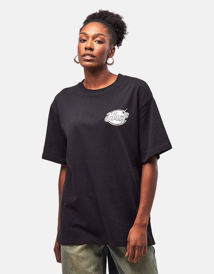 HUF Cosmic T-Shirt - Black